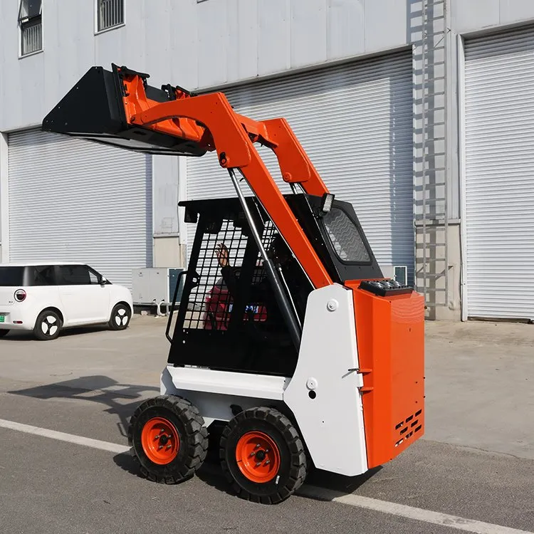 Earthmoving Machinery Mini Skid Steer Loader