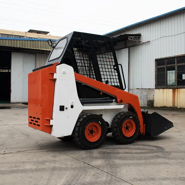 Wheeled Eletcric Mini Skid Steer Loader