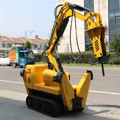Compact Electric Demolition Robot
