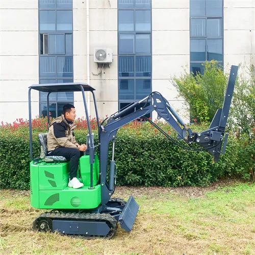 Electric Excavator With Hedge Cutter